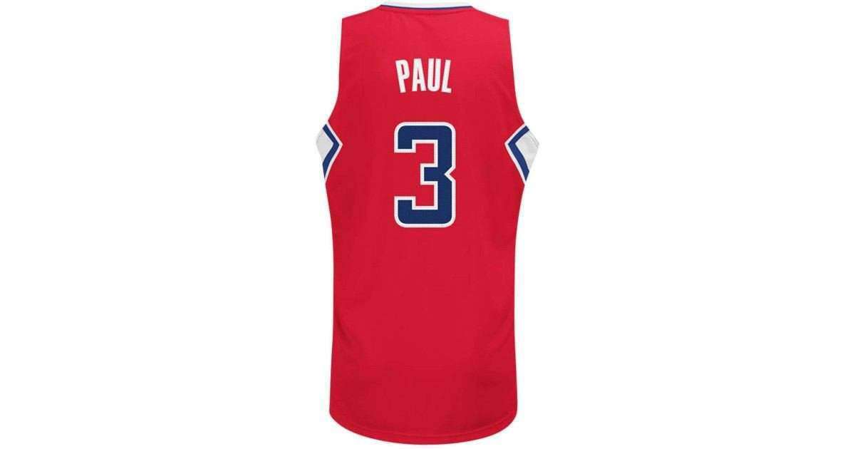 Authentic Adidas Los Angeles Clippers Chris Paul Basketball Jersey Size  Men's XL