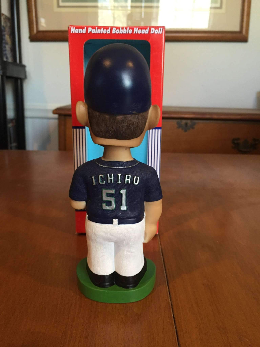 Ichiro Suzuki Seattle Mariners bobble Blue Jersey Seattle Mariners  Bobblehead