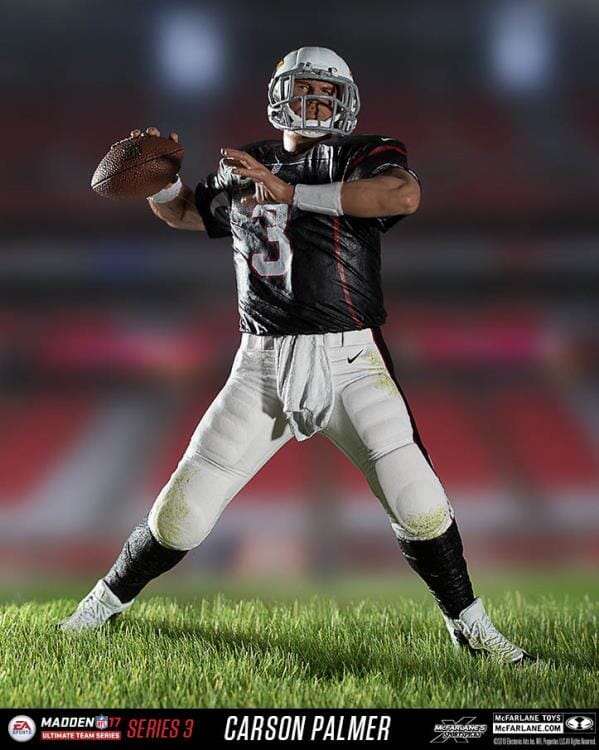 Carson Palmer QB 3 Arizona Cardinals Mcfarlane EA Sports 