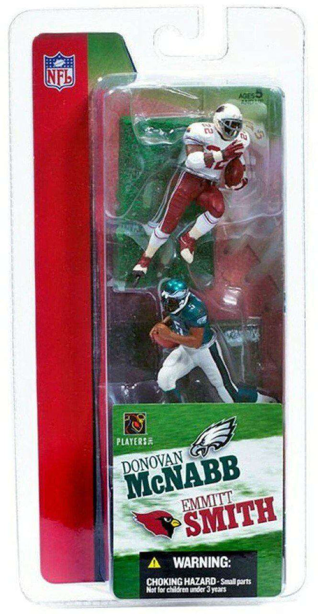 Donovan McNabb Philadelphia Eagles Emmitt Smith Arizona Cardinals McFarlane  2 Pack