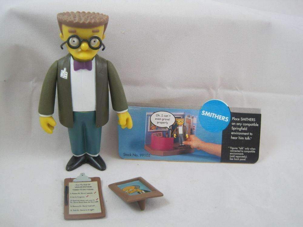 The Simpsons Smithers World of Springfield Action Figure Playmates Toy