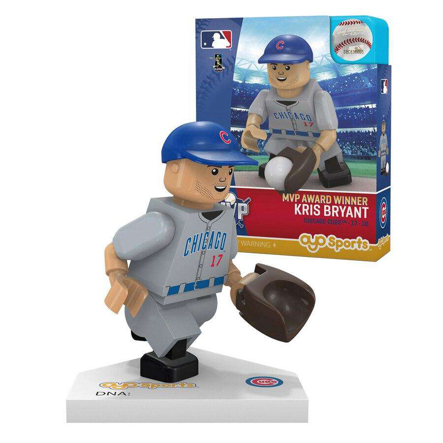 Kris Bryant Chicago Cubs MLB MVP Minifigure by Oyo Sports
