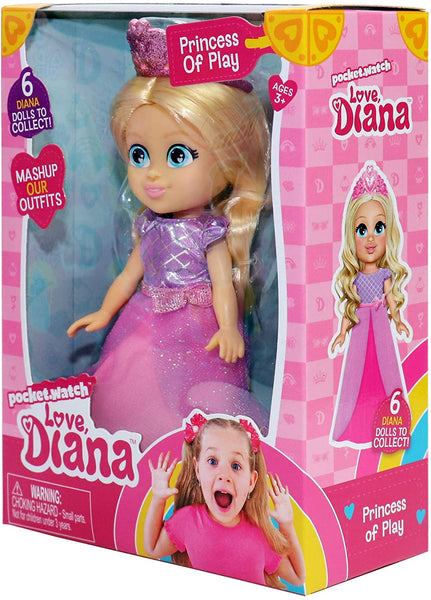 Love Diana Princess of Play Pocket Watch Doll by Headstart YouTube ...