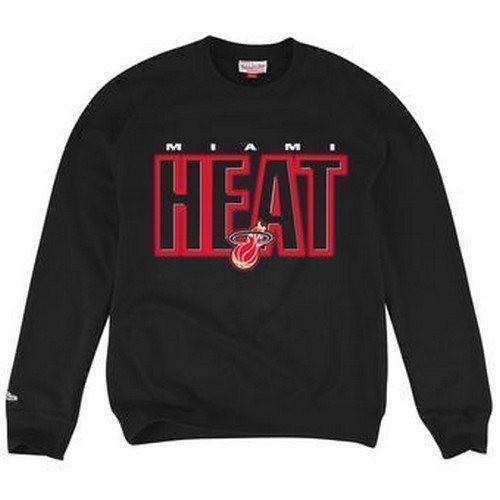 Vintage 00s Cotton Red Mitchell & Ness Miami Heat Sweatshirt